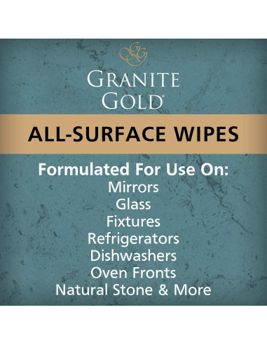 Toallitas Multi-Superficies Granite Gold - 40 Unidades