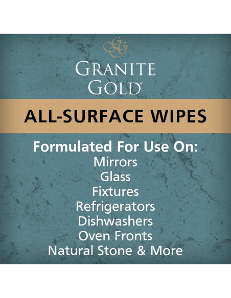 Toallitas Multi-Superficies Granite Gold - 40 Unidades