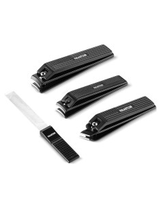 Kit de Manicura y Pedicura HAWATOUR 4 en 1 Acero Inoxidable