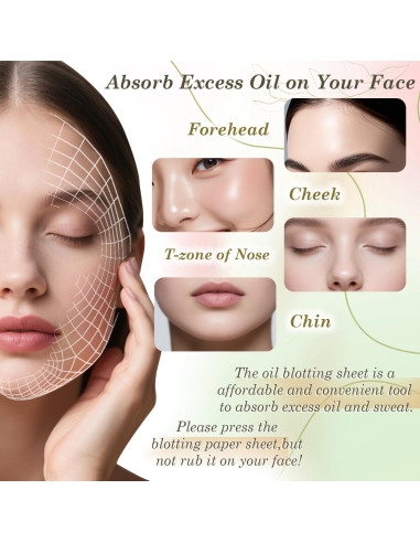 Papel Absorbente de Aceite EKIND 300 Hojas Amarillo