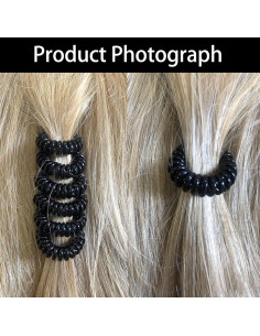 8 Bandas de Cabello Sin Daño ZMZDP - Sujetadores Invisibobble 2