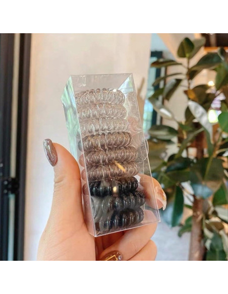 8 Bandas de Cabello Sin Daño ZMZDP - Sujetadores Invisibobble