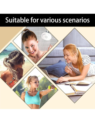 8 Bandas de Cabello Sin Daño ZMZDP - Sujetadores Invisibobble