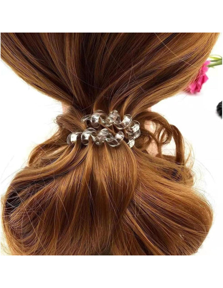 8 Bandas de Cabello Sin Daño ZMZDP - Sujetadores Invisibobble