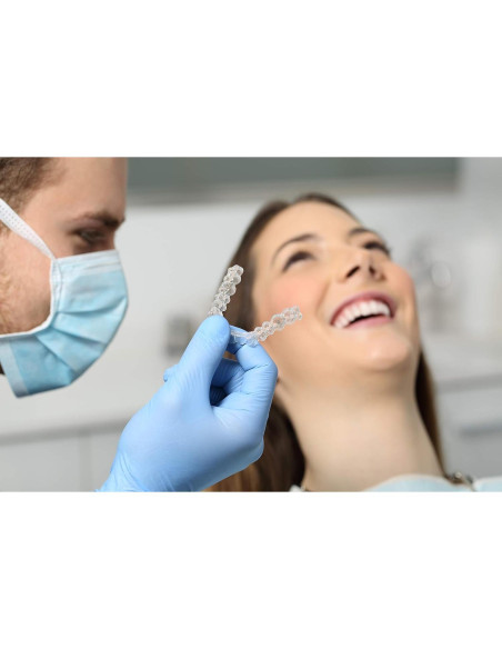 15 Hojas 1.5MM Férula Dental Dura Impressive Smile 12.7x12.7cm