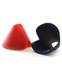 Norpro Set 3 en 1 Agarraderas de Silicona - Abrebotellas y Mini Embudo