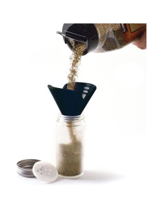 Norpro Set 3 en 1 Agarraderas de Silicona - Abrebotellas y Mini Embudo 2