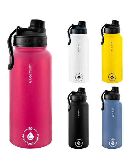 Botella Infusora de Té GROSCHE Chicago 946 ml Acero Inoxidable