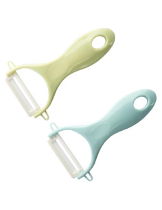 Peladores de Verduras OFXDD - Juego de 2 Cerámica 12x8 cm