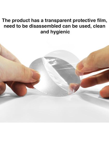 150 Discos de Vino Reutilizables HBEJGHHO 7.6 cm Aluminio