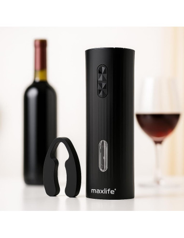 Abridor de Vino Eléctrico Max Life ML-WO60B Acero Inoxidable