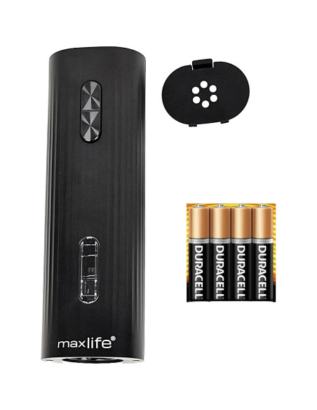 Abridor de Vino Eléctrico Max Life ML-WO60B Acero Inoxidable