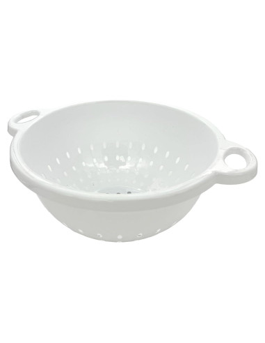 Colador de Plástico Blanco Rocky Mountain Goods 4.73L Apto Lavavajillas