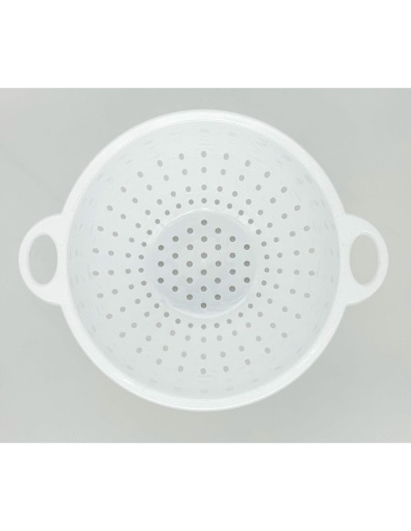Colador de Plástico Blanco Rocky Mountain Goods 4.73L Apto Lavavajillas
