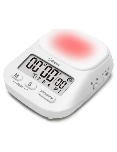 Temporizador Pomodoro DRETEC T-632 Blanco 199 Minutos