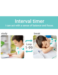 Temporizador Pomodoro DRETEC T-632 Blanco 199 Minutos 2