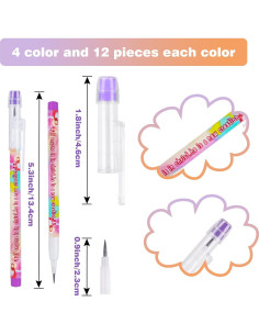 Lápices Multicolor Kolewo4ever 48 Piezas Versículos Bíblicos 2