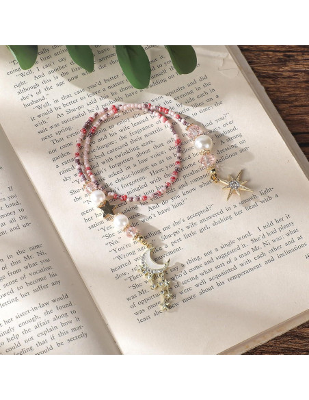 Marcador de Cuentas de Estrella Lunar LuneClat - 41 cm