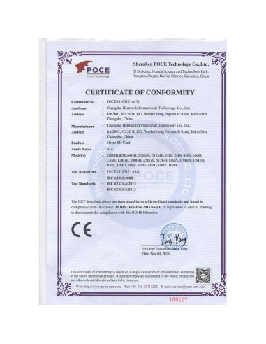 Paquete de 5 Tarjetas Micro SD 2GB Cloudisk C6 con Adaptador