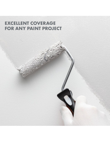 Paquete de 10 Cubiertas de Rodillo de Pintura 4" Remolika