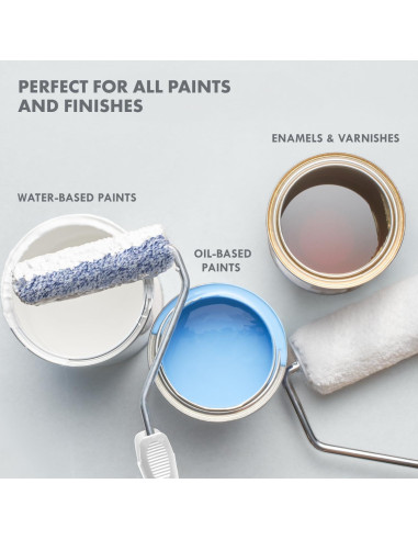 Paquete de 10 Cubiertas de Rodillo de Pintura 4" Remolika