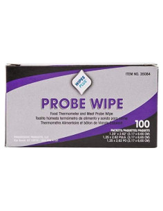 Toallitas Desinfectantes WipesPlus para Termómetros - 100 Unidades