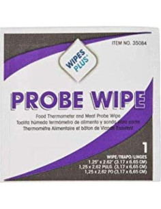 Toallitas Desinfectantes WipesPlus para Termómetros - 100 Unidades 2