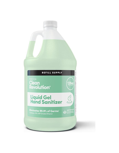 Gel Desinfectante de Manos Clean Revolution 3.78 L con Aloe