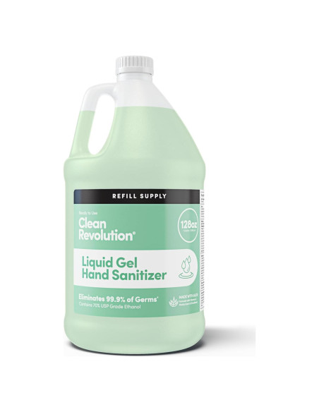 Gel Desinfectante de Manos Clean Revolution 3.78 L con Aloe