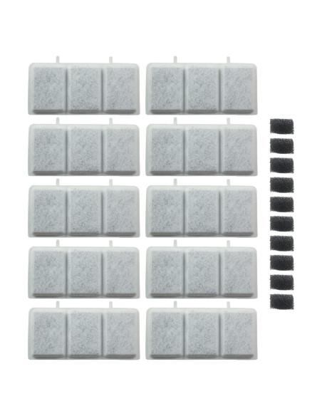 Filtros de Agua PET STANDARD para Fuente Mascotas 10 Piezas