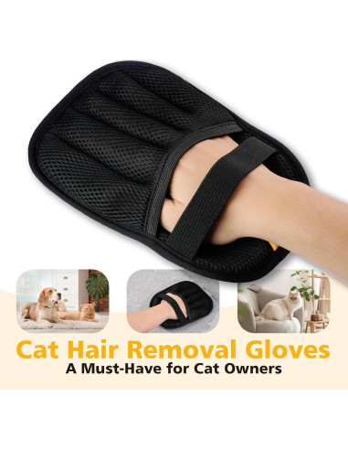 Guantes Electroestáticos Qihangfu para Eliminación de Pelo de Mascotas