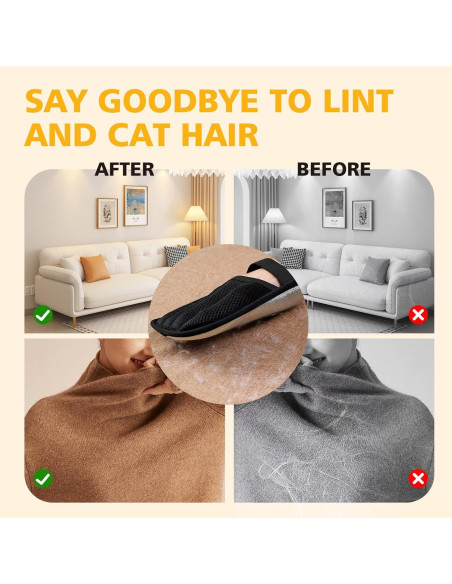 Guantes Electroestáticos Qihangfu para Eliminación de Pelo de Mascotas