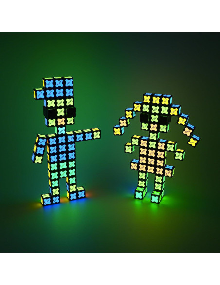 Cubo Magnético 2x2 TOSY - Juguete Sensorial Brillante