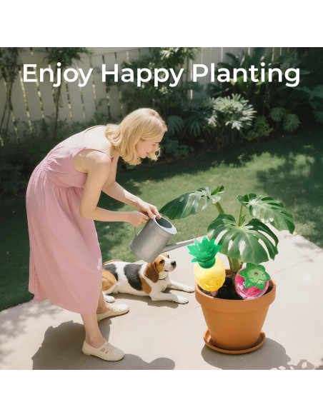 Globos Autorriegantes de Plástico Cynevaris 0.56L Fruta 2 Pcs