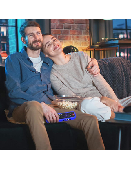 Funda de Silicona Azul para Control Remoto Roku TCL