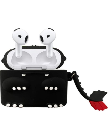 Funda Protectora Silicona Cartoon 3D AIYAAIYA para AirPods