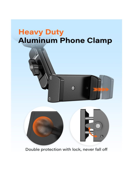 Soporte para Teléfono de Automóvil Gendle X2B-S40 con Ventosa 30kg