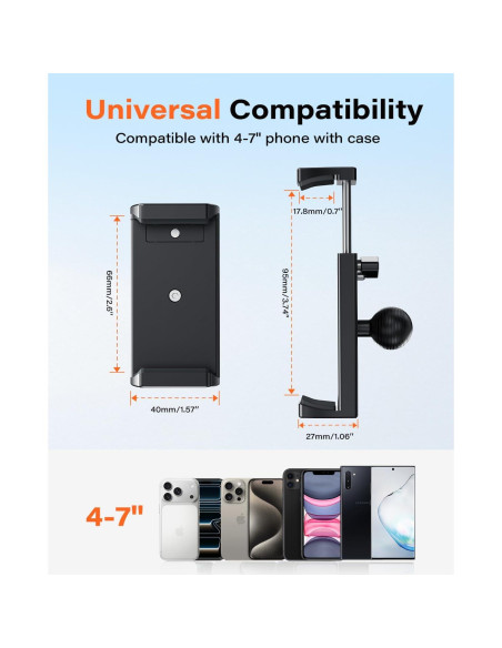 Soporte para Teléfono de Automóvil Gendle X2B-S40 con Ventosa 30kg