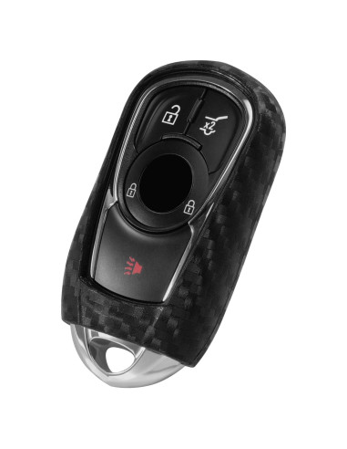 Funda de Llave Silicona Fibra de Carbono WORCAS Buick Universal