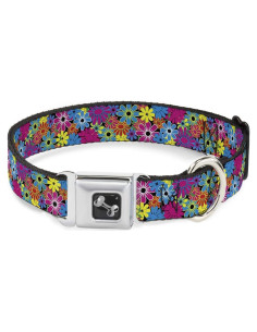 Collar de Perro Buckle-Down Mediano 2.54 cm Ancho Ajustable