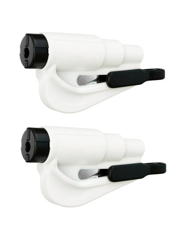 Herramienta de Escape de Emergencia SHIAKIDI 2 en 1 Cortador y Rompedor