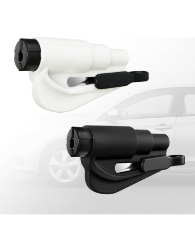 Herramienta de Escape de Emergencia SHIAKIDI 2 en 1 Cortador y Rompedor