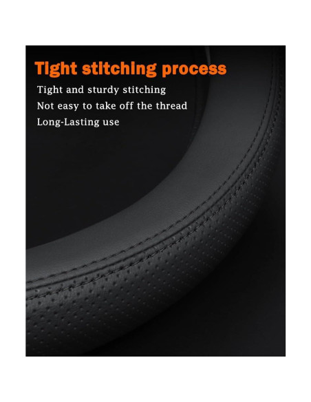 Funda de Volante SZYUCHEN para Hyundai 37-38 cm Antideslizante