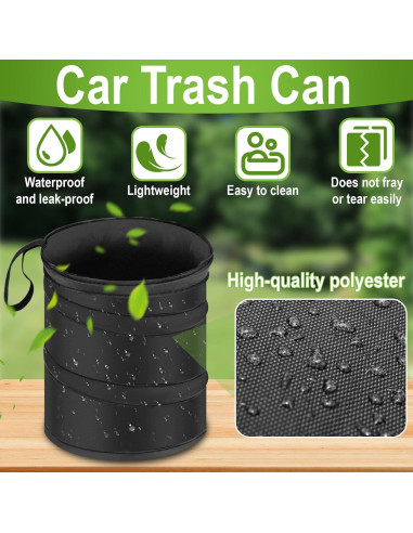 Basurero Plegable para Auto Ecocstm 3.78L Impermeable
