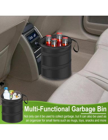 Basurero Plegable para Auto Ecocstm 3.78L Impermeable