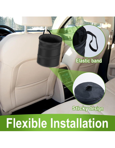 Basurero Plegable para Auto Ecocstm 3.78L Impermeable