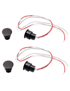 Interruptor de Puerta Magnético Empotrado RC-36 - 2 Juegos