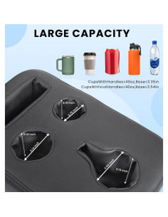 Soporte para Tazas de Auto Sinvanho - Organizador Universal 42x27cm 2