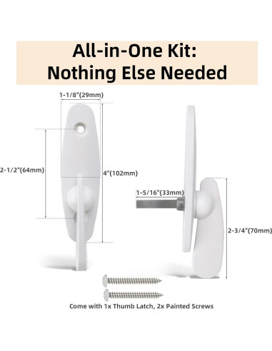 Cerradura de Puerta Corredera Andersen Tobkuxk Estilo Tribeca