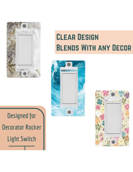 Protector Magnético de Interruptor de Luz Bates - Paquete de 8